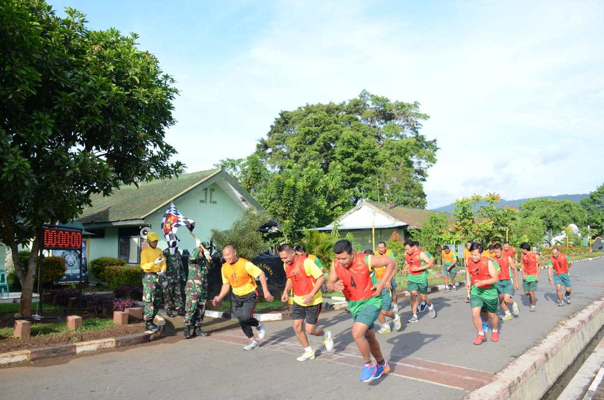 Tingkatkan Kemampuan Jasmani, Korem 073/MKT Gelar Samapta Periodik II Tahun 2020